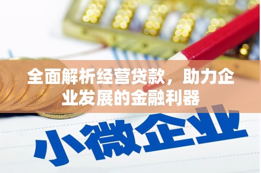 绥江全面解析经营贷款，助力企业发展的金融利器