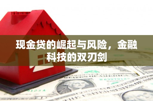 绥江现金贷的崛起与风险，金融科技的双刃剑