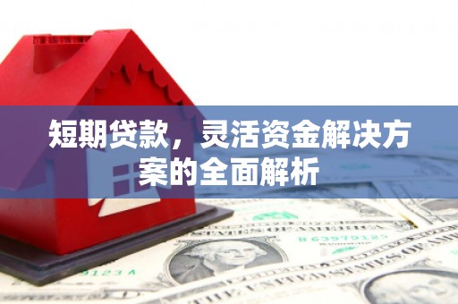 绥江短期贷款，灵活资金解决方案的全面解析