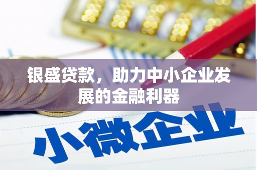 绥江银盛贷款，助力中小企业发展的金融利器