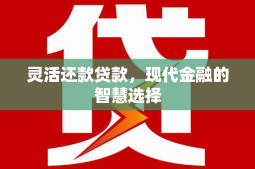 绥江灵活还款贷款，现代金融的智慧选择
