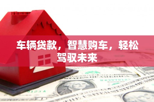绥江车辆贷款，智慧购车，轻松驾驭未来